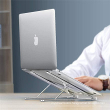 Ergonomic Flexible Folding Laptop Riser Portable Foldable Computer Stand Adjustable Laptop Stand Aluminum